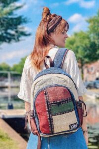Karma backpack Green | Organic hemp - Afbeelding 10