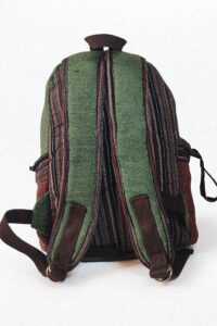 Karma backpack Green | Organic hemp - Afbeelding 13