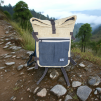 Basanta Water backpack | Organic Hemp - Afbeelding 5