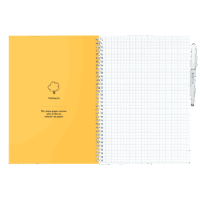 Erasable School Notebook A4 – Grid Pages - Afbeelding 2
