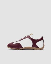 Racer Sneakers Burgundy White - Afbeelding 4