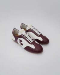 Racer Sneakers Burgundy White - Afbeelding 2