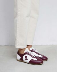 Racer Sneakers Burgundy White - Afbeelding 6