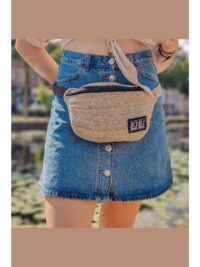 Alok Natural Fanny Pack | Organic Hemp and Cotton - Afbeelding 13