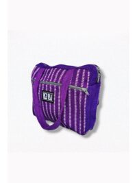 Ganga purple toiletry bag | Organic cotton - Afbeelding 15