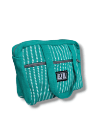 Ganga sea blue toiletry bag | Organic cotton - Afbeelding 16