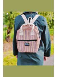 Ujala Peach Backpack | Organic cotton - Afbeelding 14