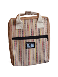 Ujala Peach Backpack | Organic cotton - Afbeelding 16