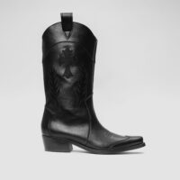 Black Saint embroidered cowboy boots