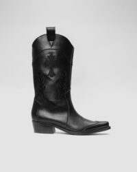 Black Saint embroidered cowboy boots