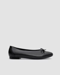Mossy Pumps Black ballet flats with a bow - Afbeelding 6