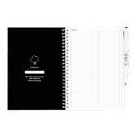 Erasable Agenda A5 - Pitch Black - Afbeelding 18