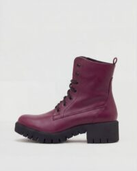 Women's Boots Workers No. 3 Burgundy - Afbeelding 2