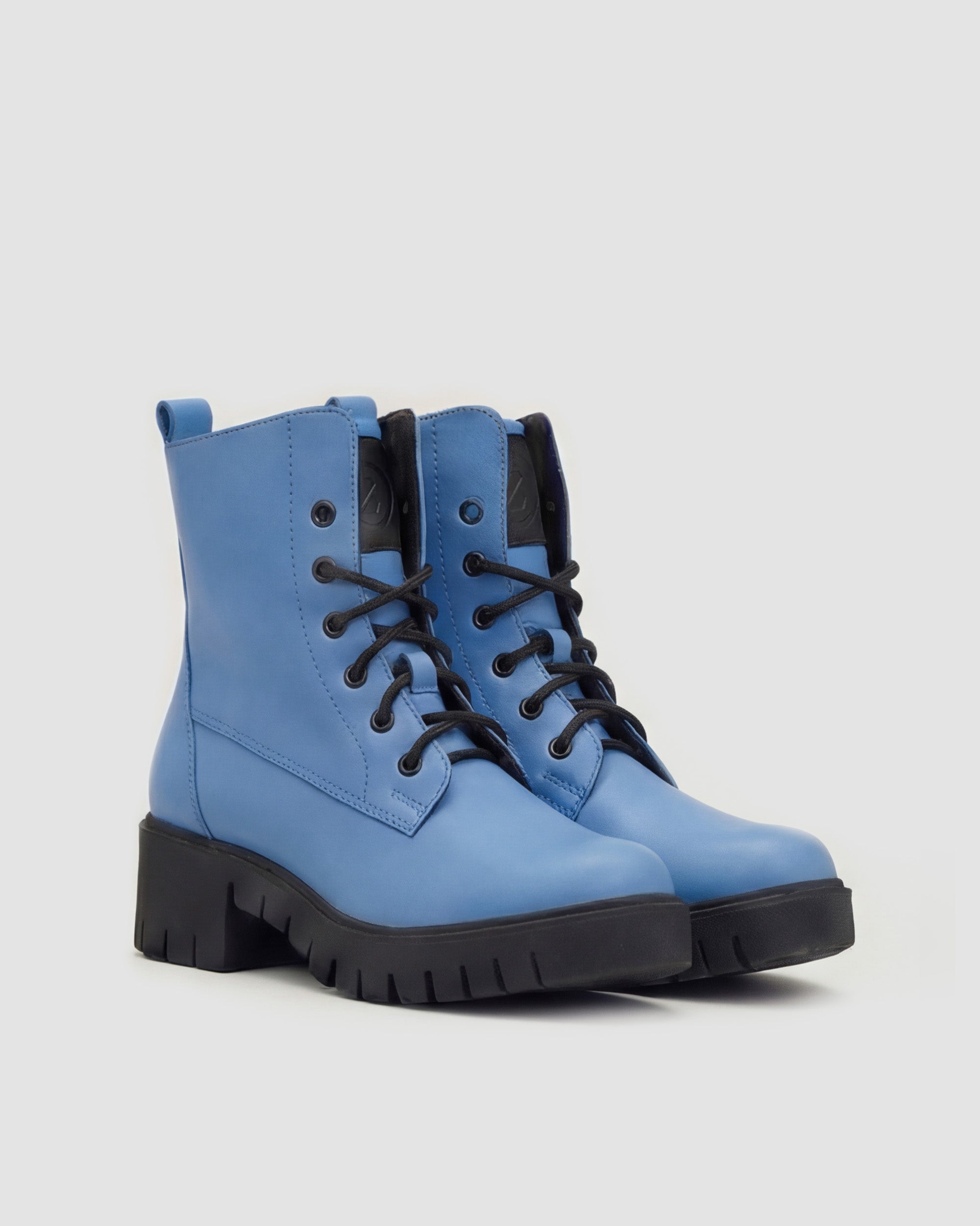 blue4 Women's Boots Workers No. 3 Baby blue - Afbeelding 1