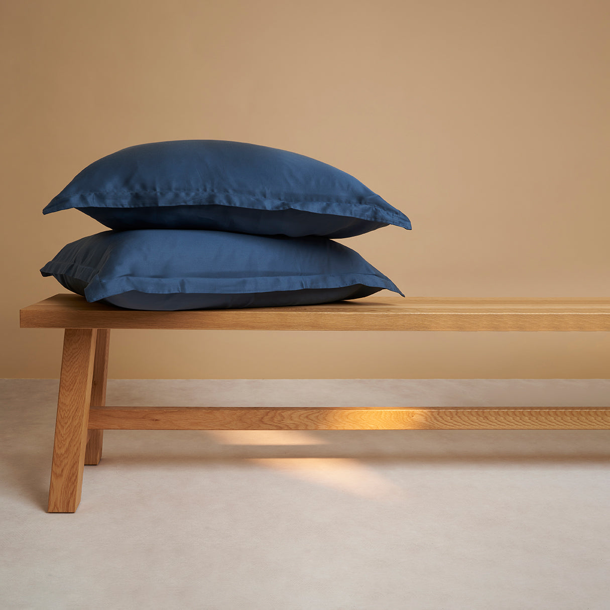 2507028-0-5.jpg Tencel kussensloop blauw 50 x 70 cm zonder volant - Afbeelding 1