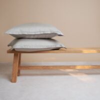 TENCEL™ – Sateen Kussensloop Taupe 60 x 70 cm - Afbeelding 2