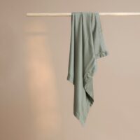 Bamboe Kussensloop Olijfgroen 80 x 80 cm - Afbeelding 4