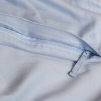 Tencel dekbedovertrek licht blauw 200 x 220 cm - Afbeelding 7