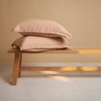 Tencel kussensloop peach 60 x 70 cm (zonder volant)