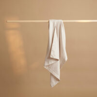 Tencel kussensloop beige 60 x 70 cm zonder volant - Afbeelding 6