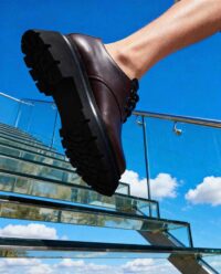 Women's Chunky Derbs No 2 Chocolate - Afbeelding 12