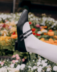 Blackberry Mary Jane Pumps black ballerinas - Afbeelding 19