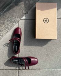 Cherry Mary Jane Pumps burgundy ballerinas - Afbeelding 25