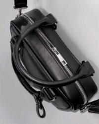 Boxy Bag corn leather mini box bag - Afbeelding 4