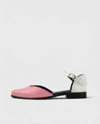 Alexa Pumps Pink cactus leather ballerinas - Afbeelding 4