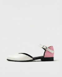 Alexa Pumps Pink cactus leather ballerinas - Afbeelding 5