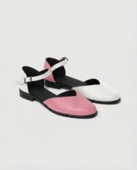 Alexa Pumps Pink cactus leather ballerinas - Afbeelding 6